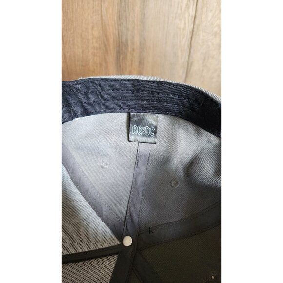 Men's ACDC Band 1978 Tour Stars & Swirls Flat Brim Hat - Picture 6 of 6